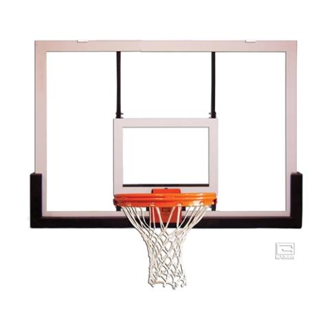 Gared 42" x 60" Outdoor Glass Backboard